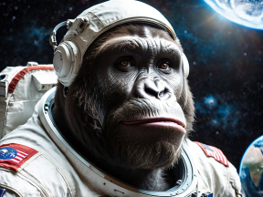 Space Explorer: The Chimpanzee Astronaut Among the Stars