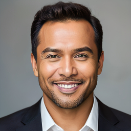 Professional Headshot of a Smiling Man in Business Attire