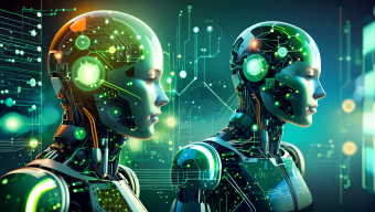 Advanced Humanoid Robots: Sophisticated AI and Cutting-Edge Technology in Action