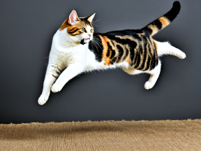 Gatto saltante