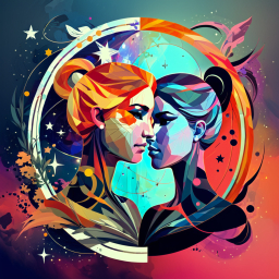 Ethereal Connection: A Cosmic Symphony of Two Souls