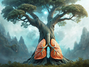 Breath of the Forest: A Surreal Fusion of Nature and Human Anatomy