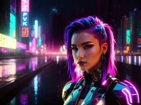 Ragazza cyberpunk_Test