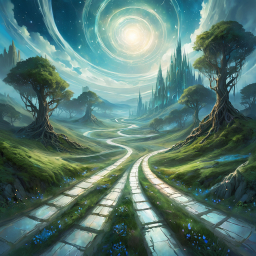 Pathway to Enchantment: A Journey Through a Mystical Realm