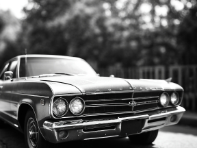 Classic American Muscle Car from the Late 1960s: Iconic Design and Powerful Performance Features