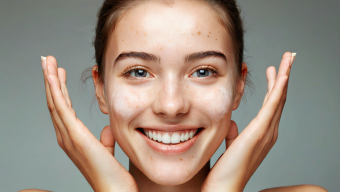 Radiant Smile and Positive Energy: A Captivating Portrait of Enthusiasm