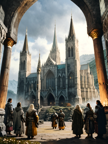 The Fellowship of the Ring: United at the Gates of Destiny