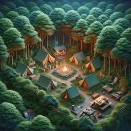 Enchanted Forest Campground: A Whimsical Adventure in Nature's Embrace