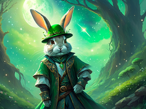 The Enchanted Rabbit Wizard: A Magical Journey Through the Mystical Forest