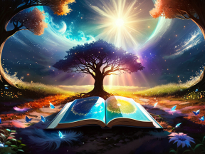 Enchanted Realms: The Living Storybook of Nature and Imagination