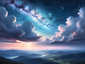 Dreamscape Horizons: A Surreal Fusion of Earth and Cosmos
