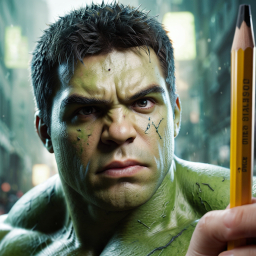 Urban Hulk: A Nighttime Transformation of Strength and Power