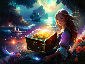 La Princesse sublimée par le trésor