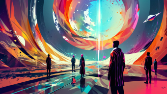 Guardians of the Cosmic Gateway: A Sci-Fi Fantasy Vision