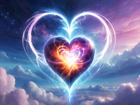 Cosmic Heart: Layers of Love in a Starry Universe