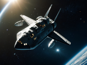 Shuttle nello spazio