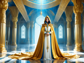 Divinité dans un temple