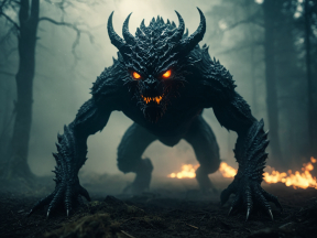 Shadow Beast of the Burning Woods