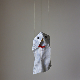 Handmade Paper Doll Craft with Fabric Head: A Playful and Creative Decoration Idea