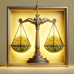 Balancing Knowledge and Nature: A Symbolic Representation of Justice and Harmony