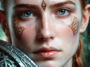 Warrior of the Mystic Tribe: A Fusion of Fantasy and Reality