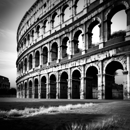 The Colosseum: Iconic Ancient Roman Amphitheater in Rome, Italy