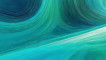 Surreal Underwater Waves: A Vibrant Play of Light and Color