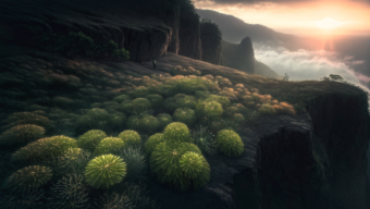 Twilight Realms: A Surreal Journey Through an Otherworldly Landscape