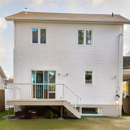 Charming Suburban Single-Family Home with Two-Car Garage and Front Deck