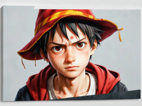 Dynamic Anime Character Illustration Featuring a Young Male with Spiky Hair and Red Headgear