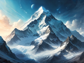 Celestial Pinnacle: A Mystical Mountain Beyond the Stars