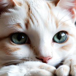 Striking Blue-Eyed Siamese Cat Close-Up Capturing an Attentive Gaze