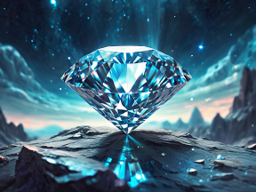 Radiant Gemstone of the Mystic Sky: A Fantasy Treasure Amidst Enchanted Rocks