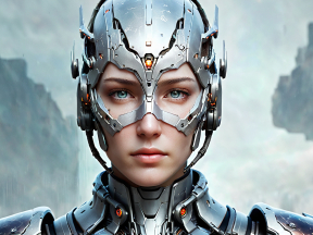 Cybernetic Human: A Glimpse into Advanced Sci-Fi Technology