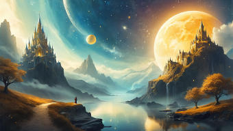 Reflections of a Dreamscape: The Castle Beneath Twin Moons