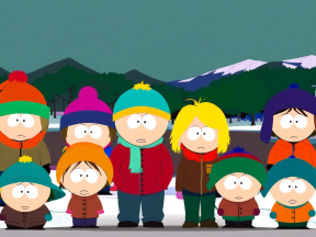 South Park Kids Bundled Up for a Snowy Mountain Adventure