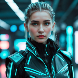 Futuristic Cyberpunk Style: A Bold Blend of Sci-Fi Fashion and Neon Glow