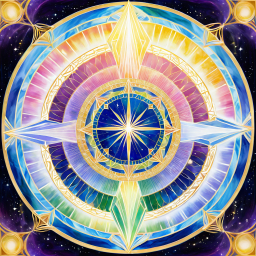 Celestial Compass: A Mystical Guide Through the Cosmic Night