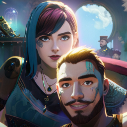 Cybernetic Warriors United: A Fusion of Fantasy and Futuristic Adventure