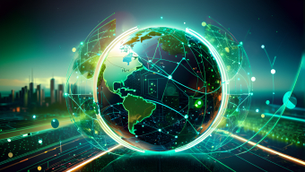 Global Connectivity and Digital Networks: Visualizing Earth’s Technological Integration