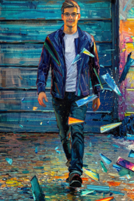 Cyberpunk Vision: Neon Nights and Futuristic Style