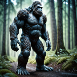 Legend of the Forest: The Mythical Bigfoot Creature in Its Natural Habitat