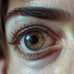 The Unique Beauty of the Human Eye: A Close-Up Look at Iris Patterns and Features