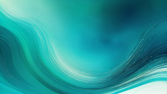 Abstract Artistic Representation of Ocean Waves in Motion